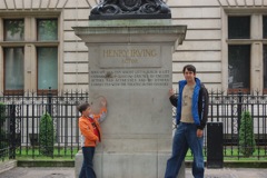 Henry and Matthew, Henry Irving, London